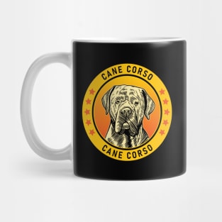 Cane Corso Dog Portrait Mug